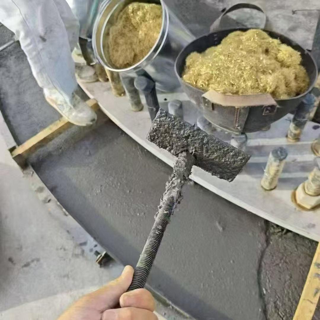 怀化C120钢纤维高强无收灌浆料 轧机压缩机汽轮机发电机锻压设备底座灌浆材料